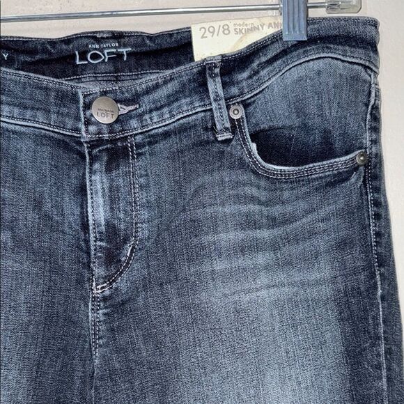 LOFT Modern Skinny Ankle Jean 29/8 - Picture 3 of 10